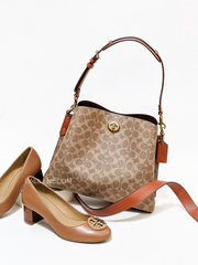 Coach-C2745-Willow-Shoulder-Bag-In-Signature-Canvas-Tan-Rust-Balilene-detail-depan