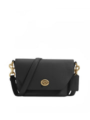Coach C2815 Karlee Leather Crossbody Black