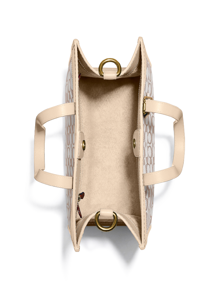 Coach-C3282-Field-Tote-30-In-Signature-Jacquard-Brass-Stone-Ivory-Balilene-dalam
