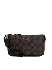 Coach-C3308-Nolita-19-In-Signature-Canvas-Brown-Black-Balilene-depan
