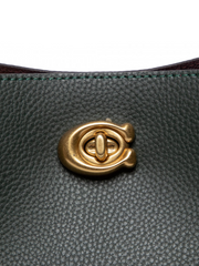 Coach C3766 Willow Bucket Bag In Amazon Green Multi