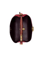 Coach C3766 Willow Bucket Bag In Colorblock Red Multi