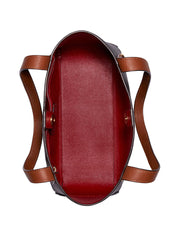 Coach C4060 Horse And Carriage Tote 27 With Horse And Carriage Dot Print Black