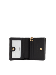 Coach C4592 X Peanuts Snap Wallet In Signature Canvas With Woodstock Print