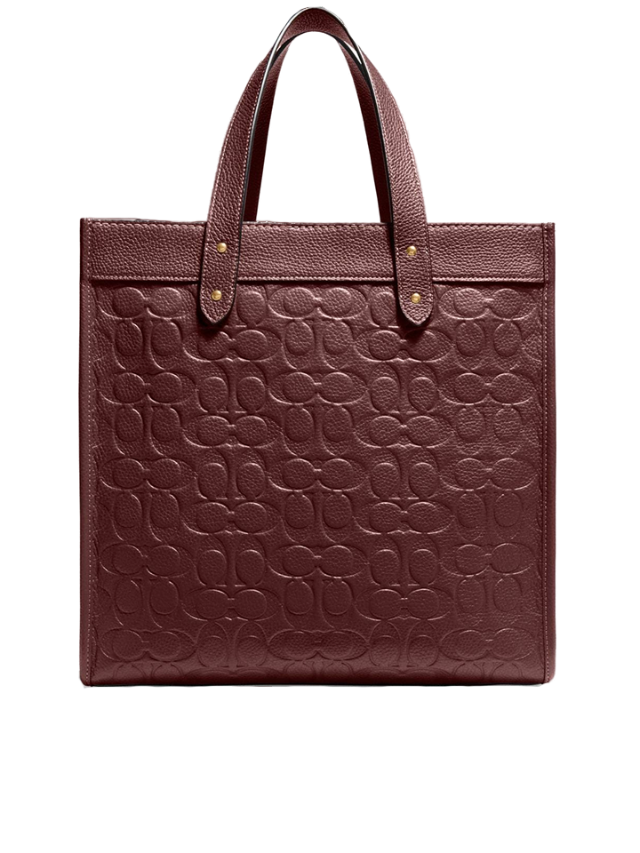 Coach wine online tote