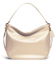 COACH Coach Soft Tabby Hobo Ivory