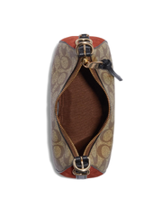 Coach C6809 Kleo Hobo In Signature Canvas Khaki Multi