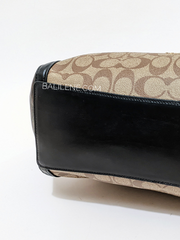 Coach-C6831-Kristy-Shoulder-Bag-In-Blocked-Signature-Canvas-Khaki-Brown-Multi-Balilene-detail-bawah