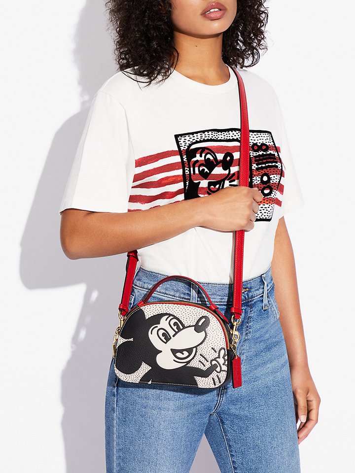 Coach-C7234-Disney-Mickey-Mouse-X-Keith-Haring-Serena-Satchel-Chalk-Multi-Balilene-onmodel1