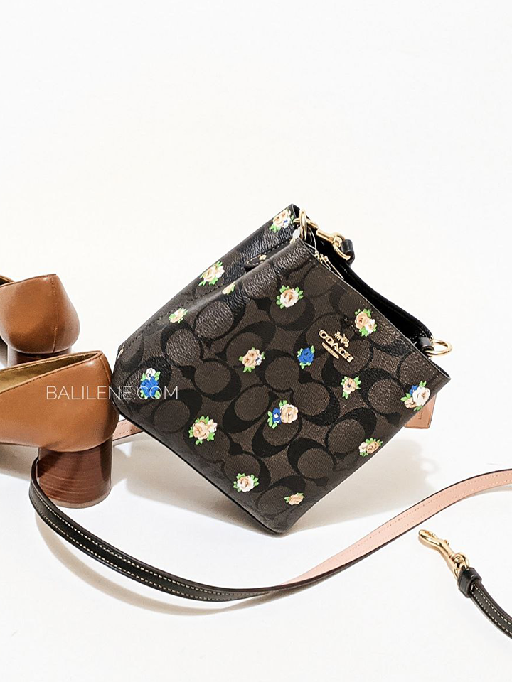 Coach-C7270-Mini-Town-Bucket-Bag-In-Signature-Canvas-With-Vintage-Mini-Rose-Print-Balilene-detail-depan