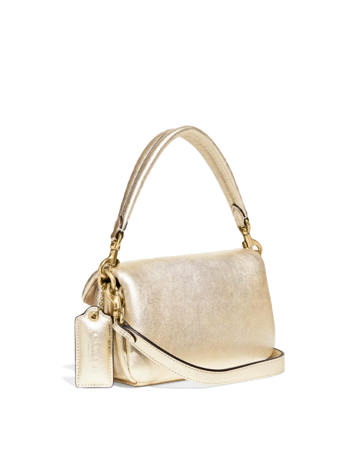 Coach metallic crossbody bag sales