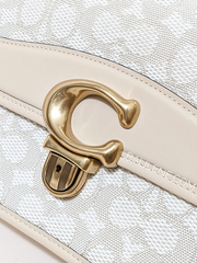 Coach C7933 Studio Shoulder Bag In Signature Jacquard Ivory