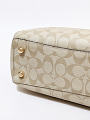 Coach-C8148-Cammie-Chain-Tote-In-Signature-Canvas-Light-Khaki-Chalk-Balilene-detail-bawah