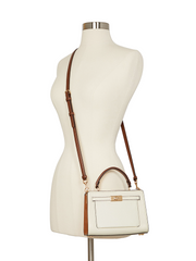 Coach C8319 Mini Lane Top Handle In Colorblock Penny Multi