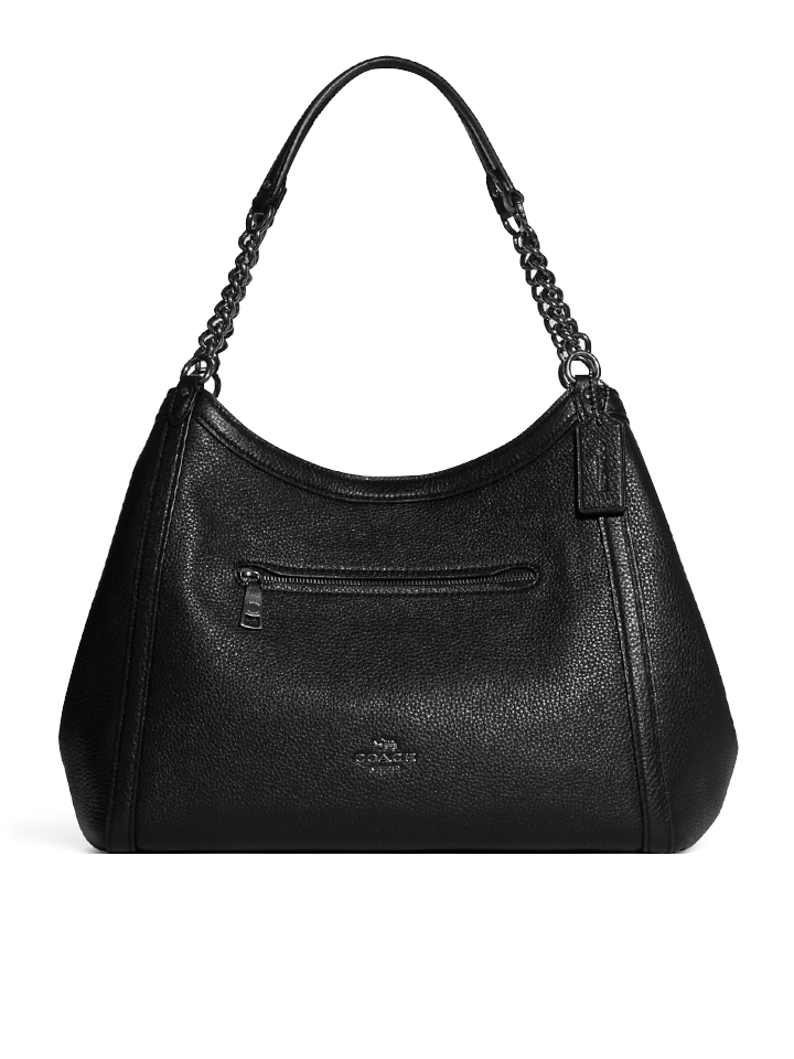 Coach C8532 Chain Kristy Shoulder Bag Black – Balilene Coach C8532 Chain Kristy Shoulder Bag Black – Balilene