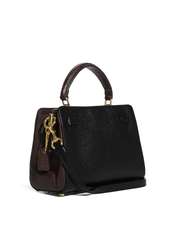 Coach C8687 Mini Lane Top Handle Gold/Black Multi