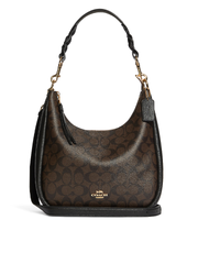 Coach C9189 Jules Hobo In Signature Canvas Brown Black