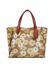Coach-C9721-Willow-Tote-24-In-Signature-Canvas-With-Floral-Print-Balilene-depan