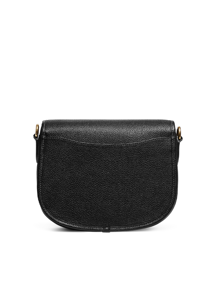 Coach CA094 Willow Saddle Bag Black Balilene