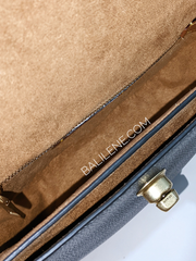 Coach CA094 Willow Saddle Bag Black