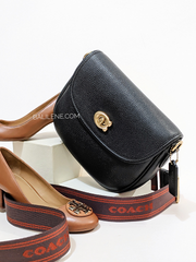 Coach CA094 Willow Saddle Bag Black