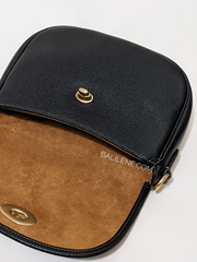 Coach CA094 Willow Saddle Bag Black