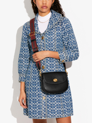 Coach CA094 Willow Saddle Bag Black