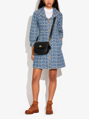 Coach CA094 Willow Saddle Bag Black