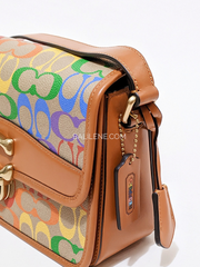 Coach-CA099-Studio-Rainbow-In-Signature-Canvas-Tan-Hazelnut-Multi-Balilene-detail-samping