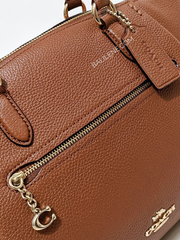 Coach Elise Satchel Saddle