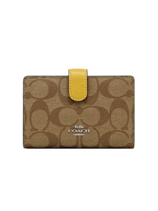 Coach F23553 Corner Medium Khaki Flax