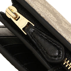 Coach F23553 Medium Corner Signature Khaki Black
