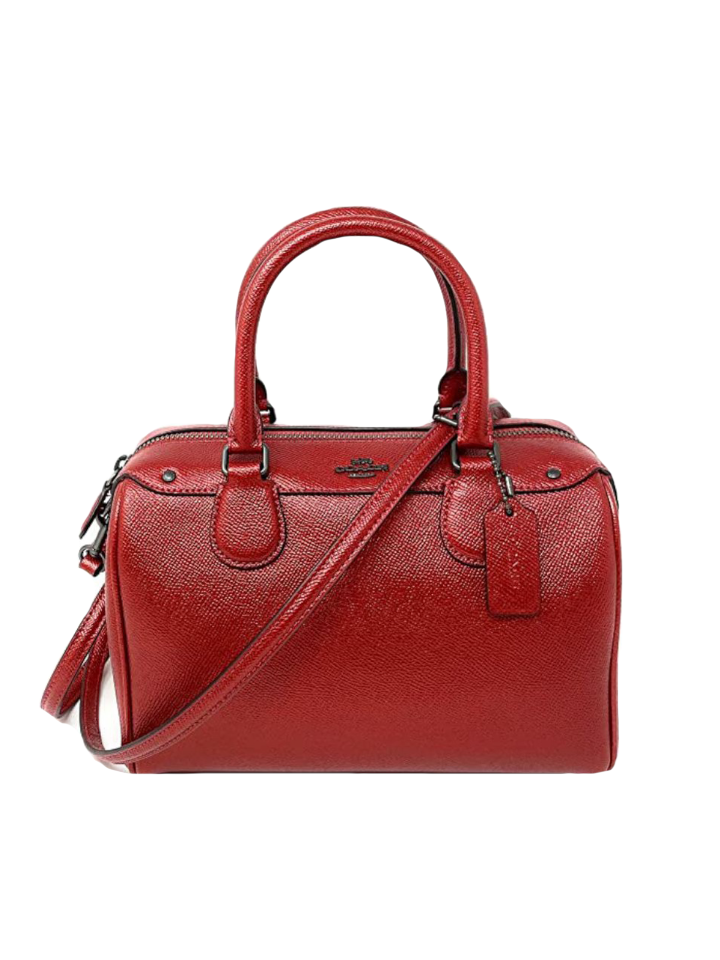 Coach-F29020-Mini-Bennet-Satchel-Metallic-Hot-Pink-depan