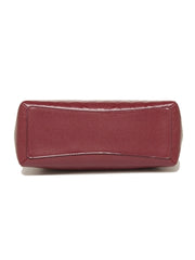 Coach F31485 Mini Sage Signature Debossed Cherry