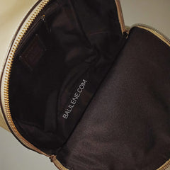 Coach F32083 Charlie Backpack Signature Desboss Beechwood