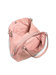 Coach F36464 Edie 31 Refined Pebble Leather Shoulder Bag Blush