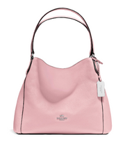 Coach F36464 Edie 31 Refined Pebble Leather Shoulder Bag Blush