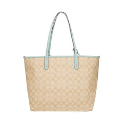 Coach-F36658-Reversible-Signature-Light-Khaki-Seafoam-balilene-belakang