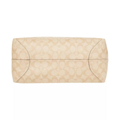 Coach-F36658-Reversible-Signature-Light-Khaki-Seafoam-balilene-detail-bawah