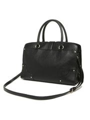 Coach F37575 Mercer 30 Satchel Black