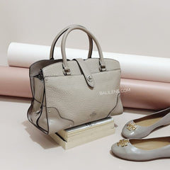 Coach F37575 Mercer 30 Satchel Stone