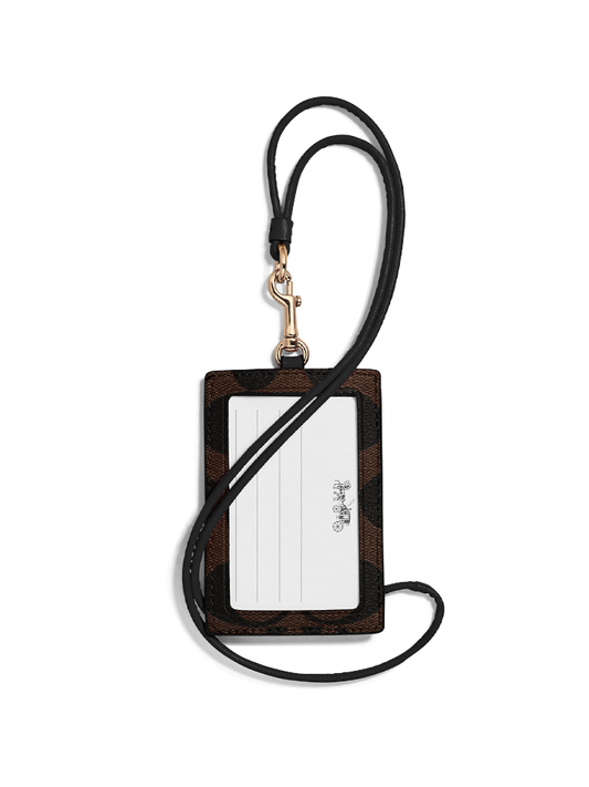 Coach-F63274-Id-Lanyard-In-Signature-Canvas-Brown-Black-Balilene-belakang