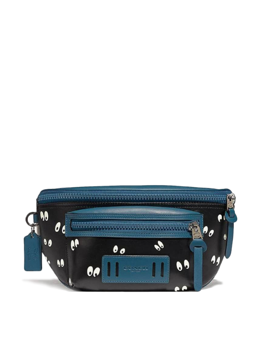 Coach-F72956-Disney-X-Terrain-Belt-Bag-With-Snow-White-And-The-Seven-Dwarfs-Eyes-Print-Black-Multi-Balilene-depan