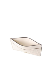 Coach F73601 Card Case In Signature Leather Chalk