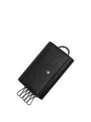 Coach-F73992-Five-Ring-Key-Case-Gunmetal-Black-Balilene-depan1