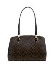 Coach F77881 Etta Signature Carryal Brown Black