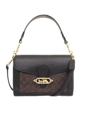 Coach F81992 Jade Messenger Brown Black