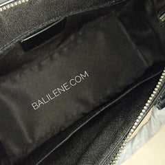 Coach F84722 Rowan Satchel With Dot Star Print Black Multi