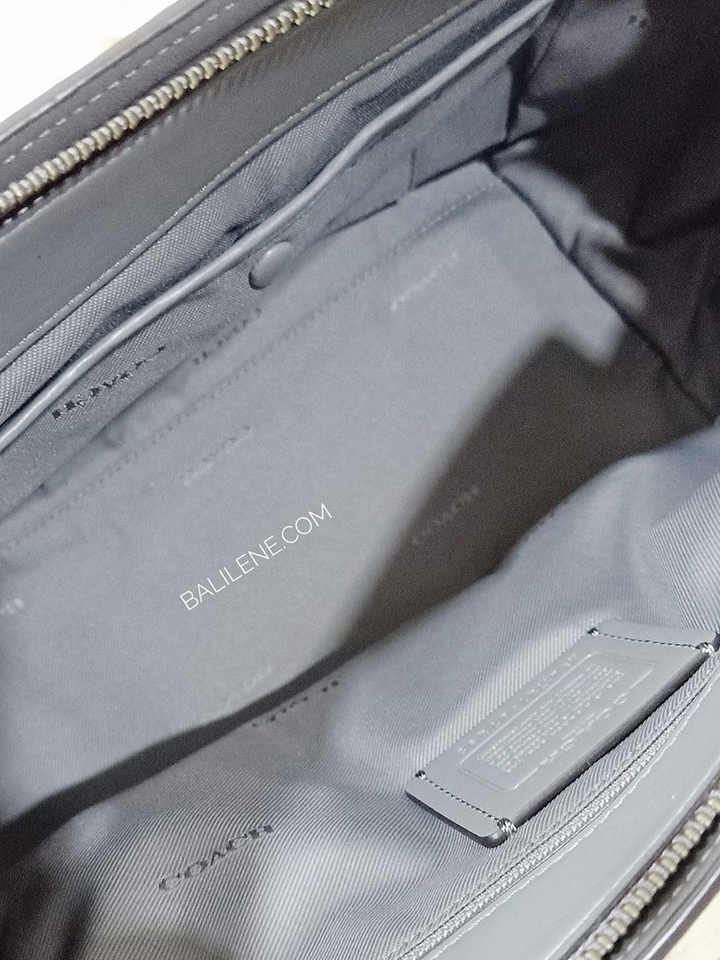 Coach-F87295-Swagger-27-Leather-Grey-Balilene-detail-dalam