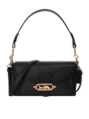 Coach F91105 Jade Shoulder Bag Black